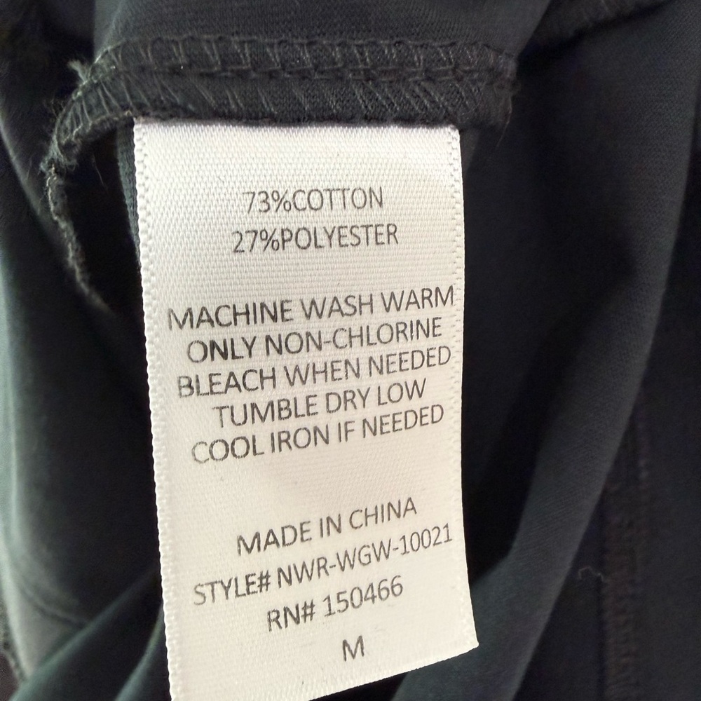41 Hawthorn Stitch Fix Piper Knit Poplin Ruffle Sleeveless Shirt Black Size M - Picture 6 of 9